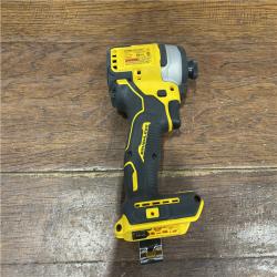 AS-IS DEWALT ATOMIC 20V MAX* Brushless Cordless Compact 1/4 in. Impact Driver Kit