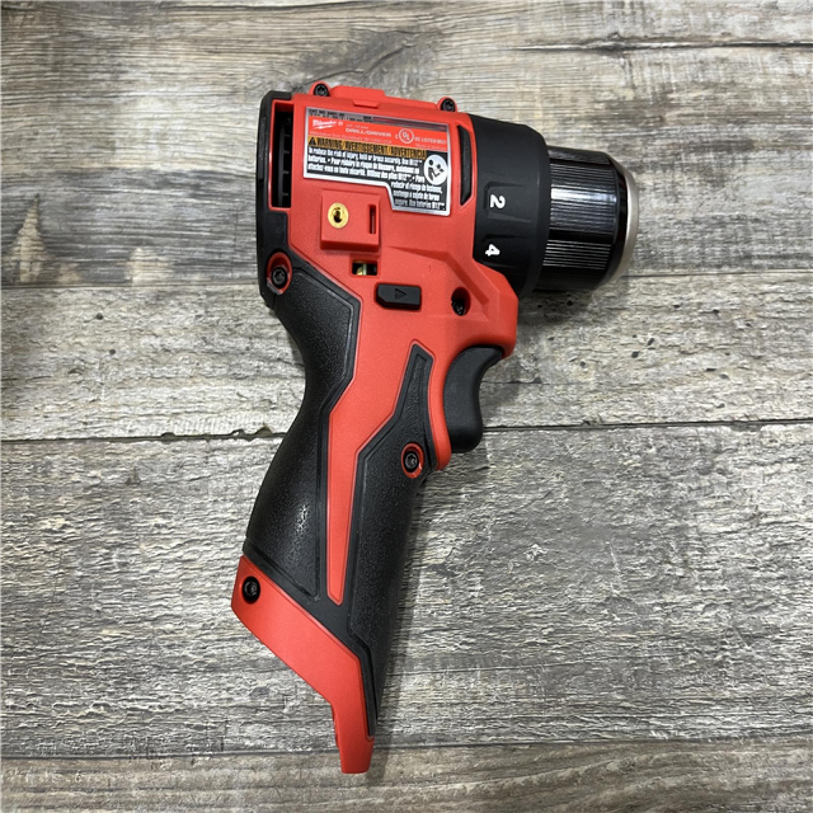 AS-IS Milwaukee 12-Volt Lithium-Ion Brushless Cordless Subcompact Brushless Drill Driver Kit