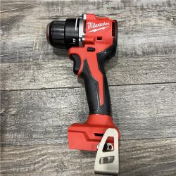 AS-IS Milwaukee 18V Lithium-Ion Brushless Cordless 1/2 in. Compact Drill/Driver with kit