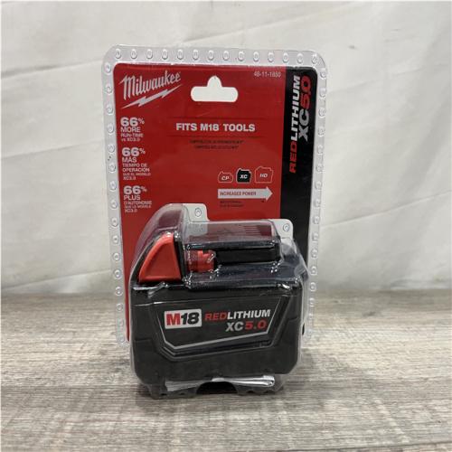 NEW - Milwaukee 18-Volt 5.0 Ah Lithium-Ion XC Extended Capacity Battery Pack