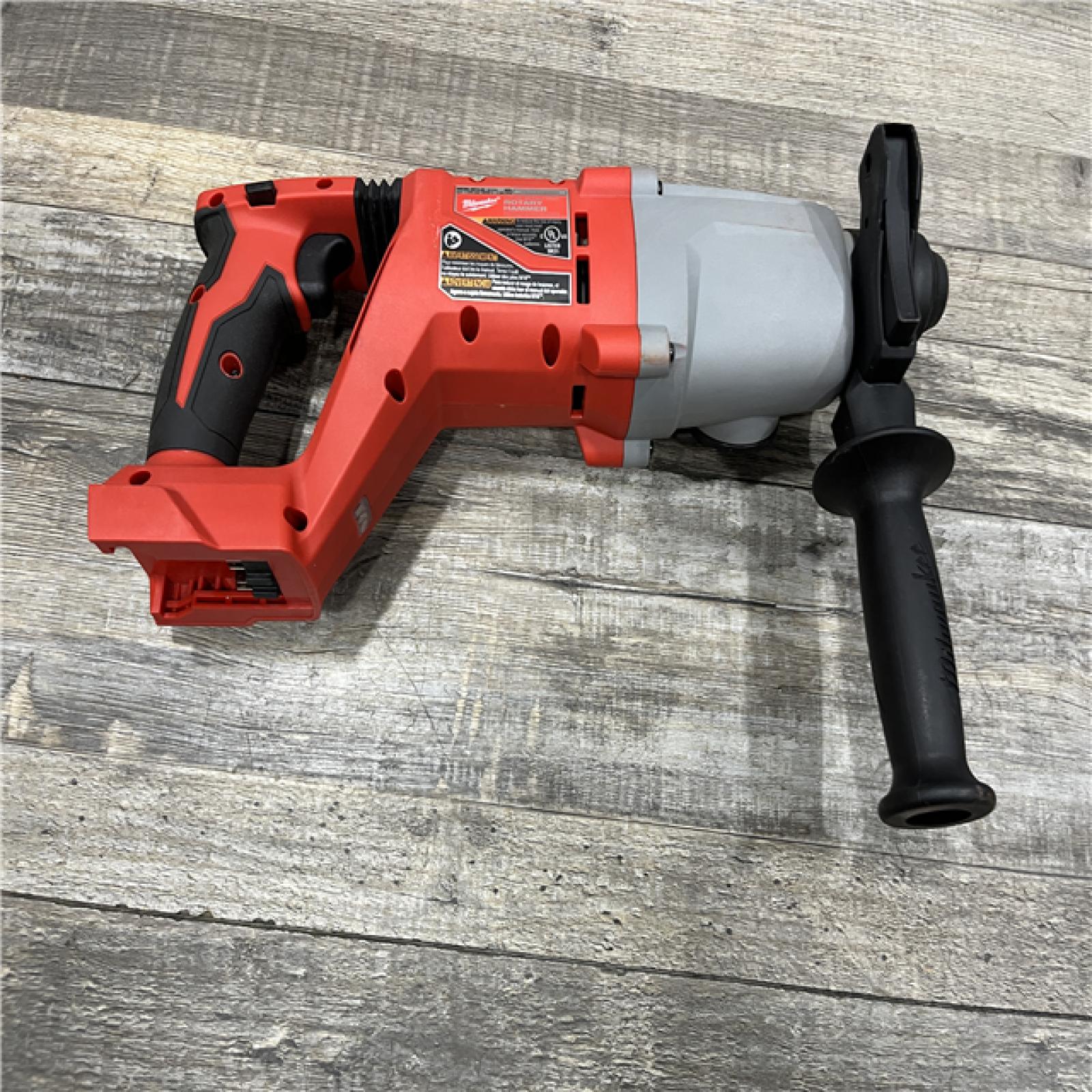 AS-IS Milwaukee 18V Lithium-Ion Brushless Cordless 1 in. SDS-Plus D-Handle Rotary Hammer (Tool-Only)