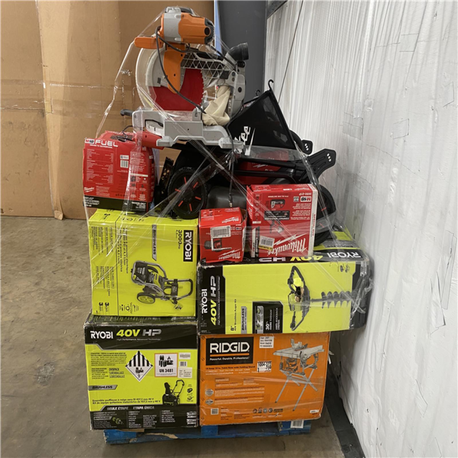 Houston Location AS IS - Tool Pallet