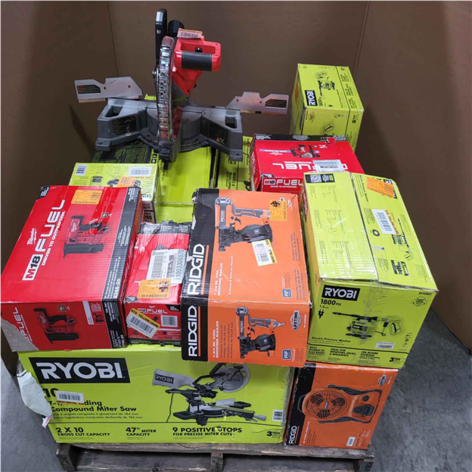 CALIFORNIA AS-IS TOOL PALLET
