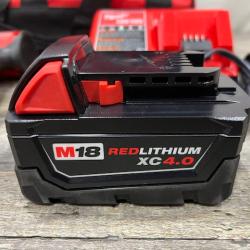 AS-IS Milwaukee 18V Lithium-Ion Compact Brushless Cordless 1/4 in. Impact Driver Kit