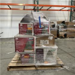 DALLAS LOCATION- AS-IS ASSORTED CHRISTMAS TREES PALLET