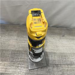 AS-IS DEWALT 20V MAX XR Cordless Brushless Fixed Base Compact Router (Tool Only)