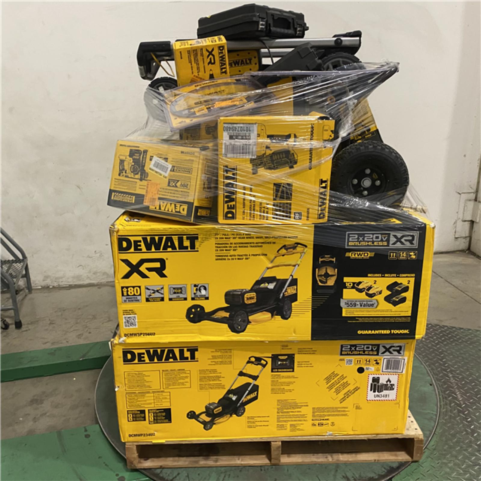 Dallas Location - As-Is DEWALT Tool Pallet