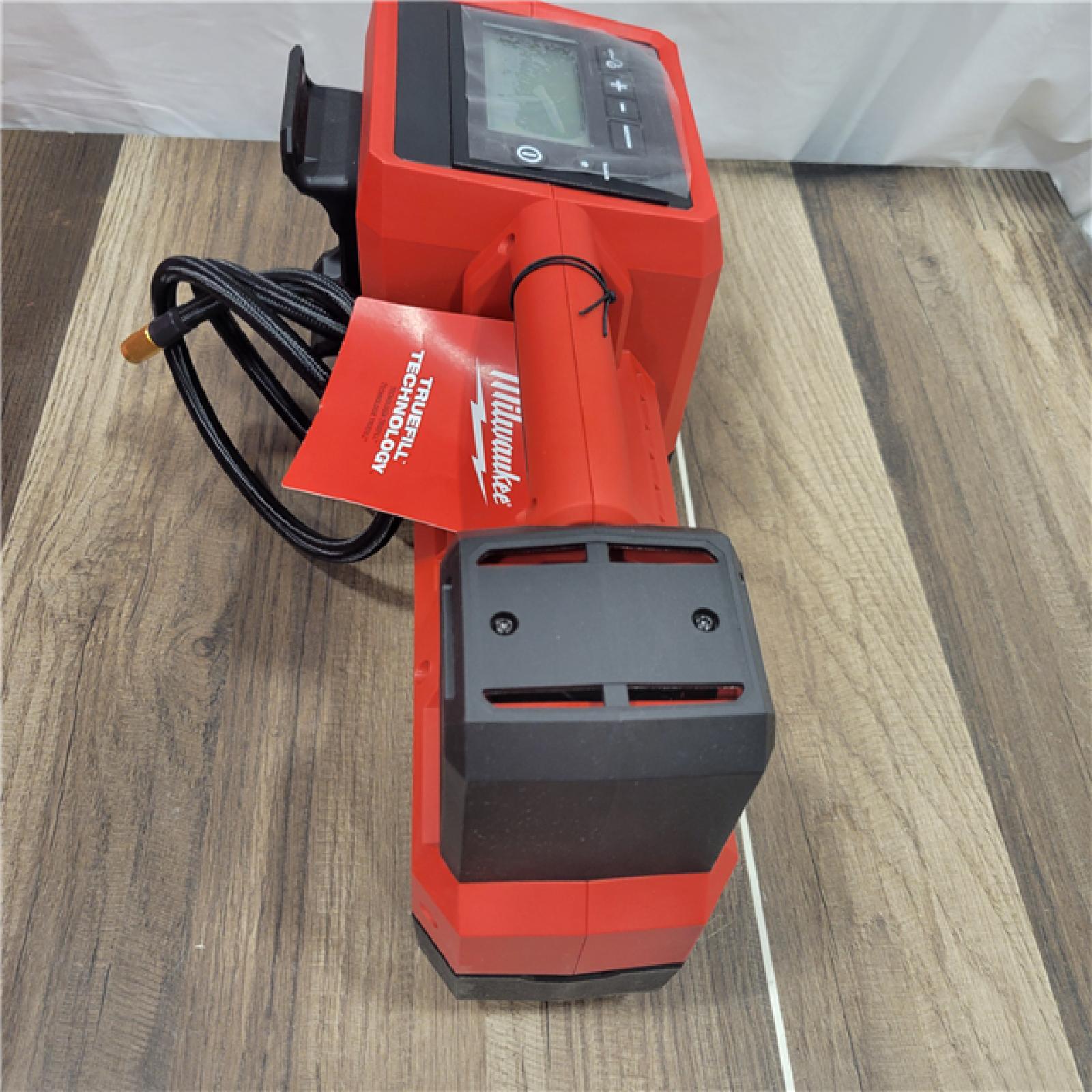 AS-IS  MILWAUKEE M18 18-Volt Lithium-Ion Cordless Inflator (Tool-Only)