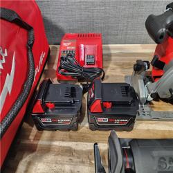 HOUSTON LOCATION - AS-IS MILWAUKEE 4 TOOL COMBO KIT W/ (2) BATTERY & CHARGER
