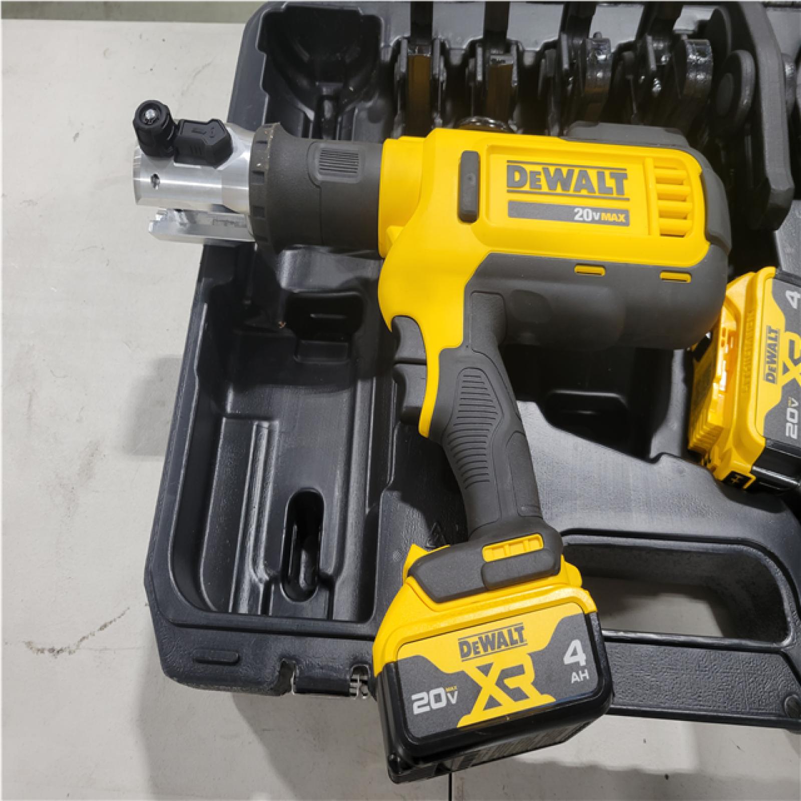 CALIFORNIA AS-IS DEWALT 20V MAX 1/2-2 PRO PRESS TOOL KIT