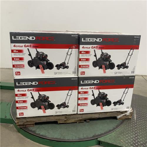 Dallas Location - As-Is Legend Force 46 cc Gas Powered 4-Stroke Walk Behind Edger(Lot Of 8)