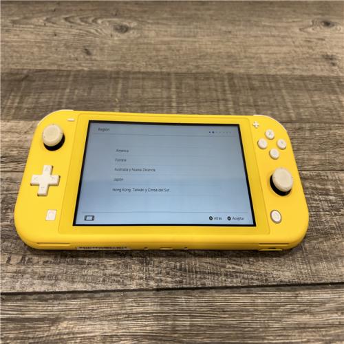 AS-IS Nintendo Switch Lite Handheld Console - Yellow