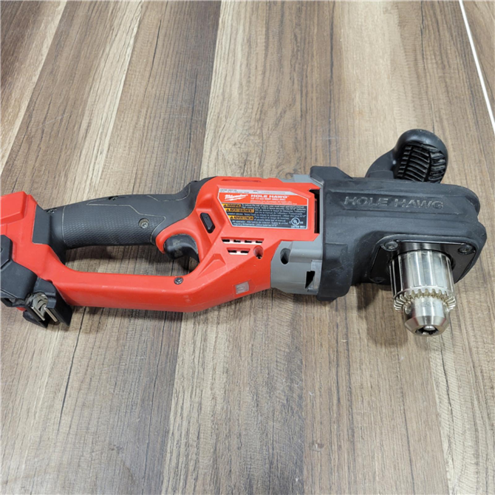 AS-IS Milwaukee M18 FUEL GEN II Brushless Cordless 1/2 in. Hole Hawg Right Angle Drill (Tool-Only)