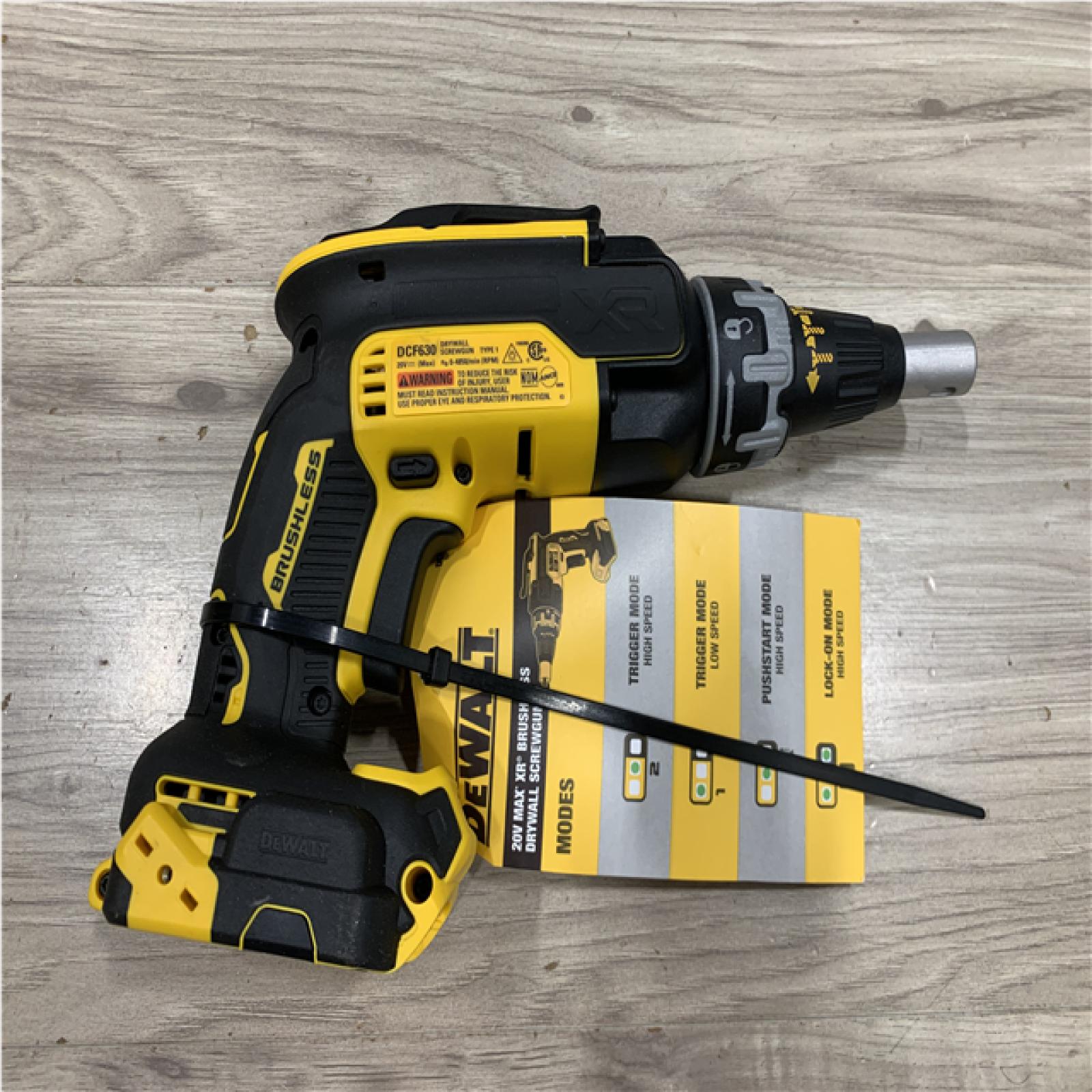 AS-IS DEWALT XR 20V MAX Lithium-Ion Cordless Brushless Screw Gun (Tool Only)