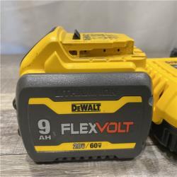 AS-IS DEWALT 20V/60V MAX FLEXVOLT Lithium-Ion 9.0Ah Battery and Charger Starter Kit