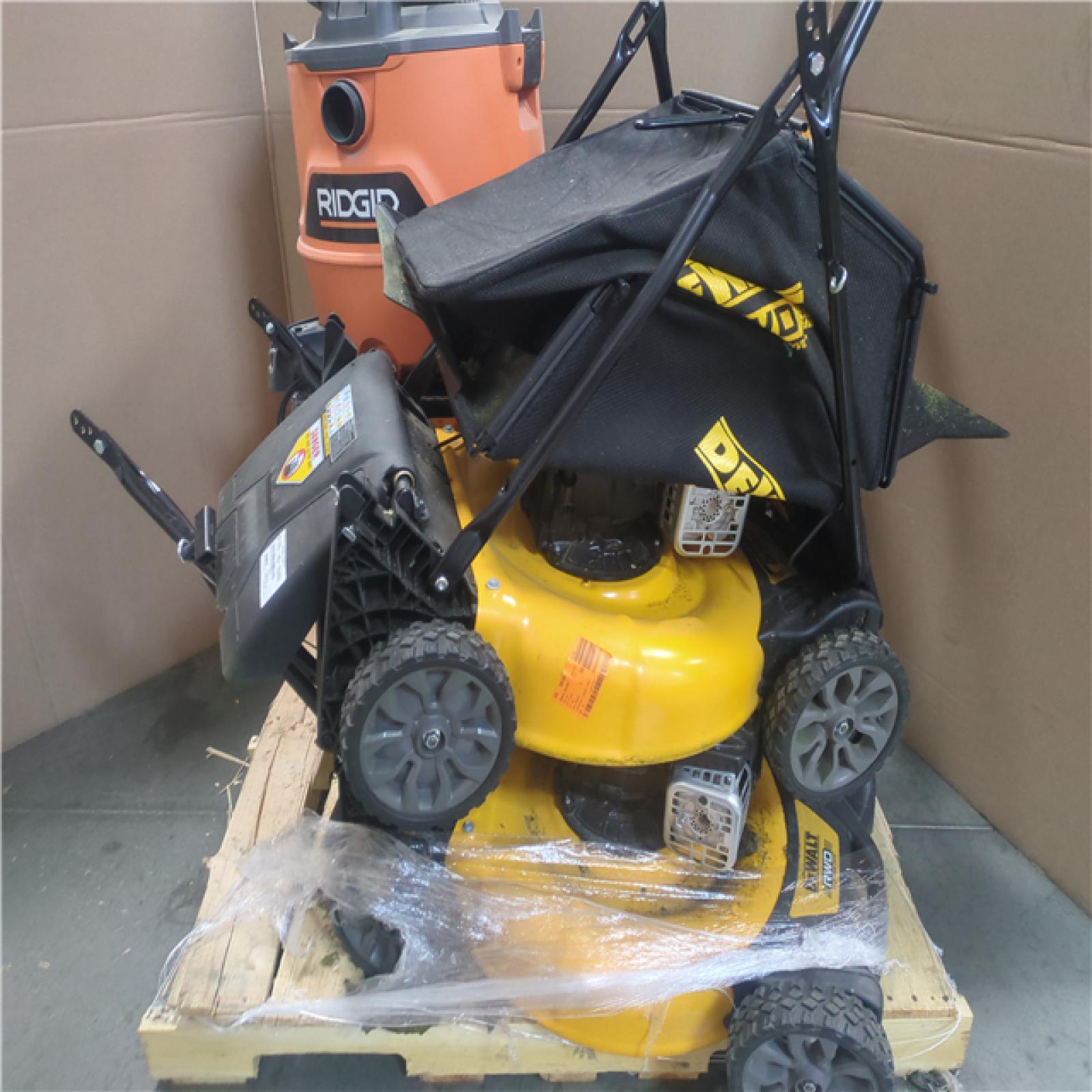 CALIFORNIA AS-IS OUTDOOR POWER EQUIPMENT