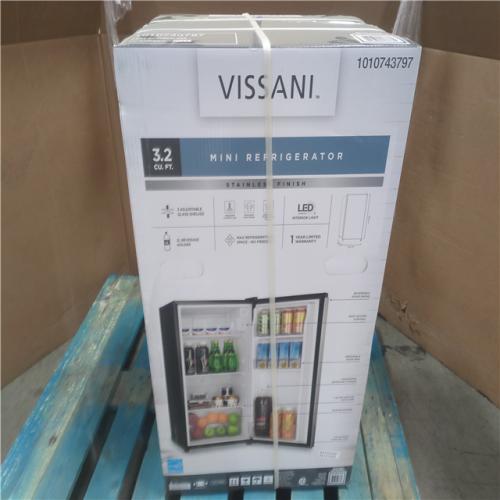 CALIFORNIA NEW VISSANI 3.2 CU. FT. MIN REFRIGERATOR