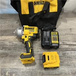 AS-IS DEWALT 20V MAX Lithium-Ion Cordless 1/2 in. Impact Wrench Kit
