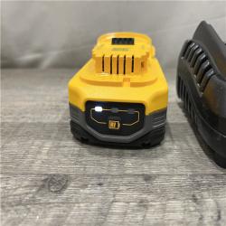 AS-IS DEWALT 20V MAX XR POWERSTACK Lithium-Ion Battery Starter Kit with 3.5Ah Battery and Charger