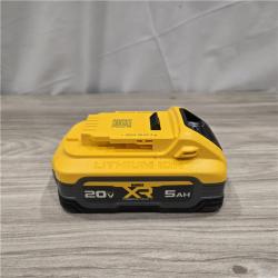 AS-IS DEWALT POWERSTACK 20V Lithium-Ion 5.0Ah Battery Pack