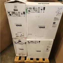 Phoenix NEW 6 KOHLER Highline Arc 2-Piece 1.28 GPF Single Flush Elongated Toilet in White (Seat Included) MUST INSPECT ON SITE
