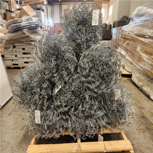 Phoenix LOcation  Everbilt 48 in. x 50 ft. 11.5-Gauge Galvanized Steel Chain Link Fence Fabric Pallet (8 Rolls)