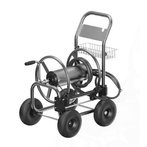 DALLAS LOCATION- NEW!- Giraffe Tools Heavy-Duty Industrial Hose Reel Cart PALLET (10 UNITS)