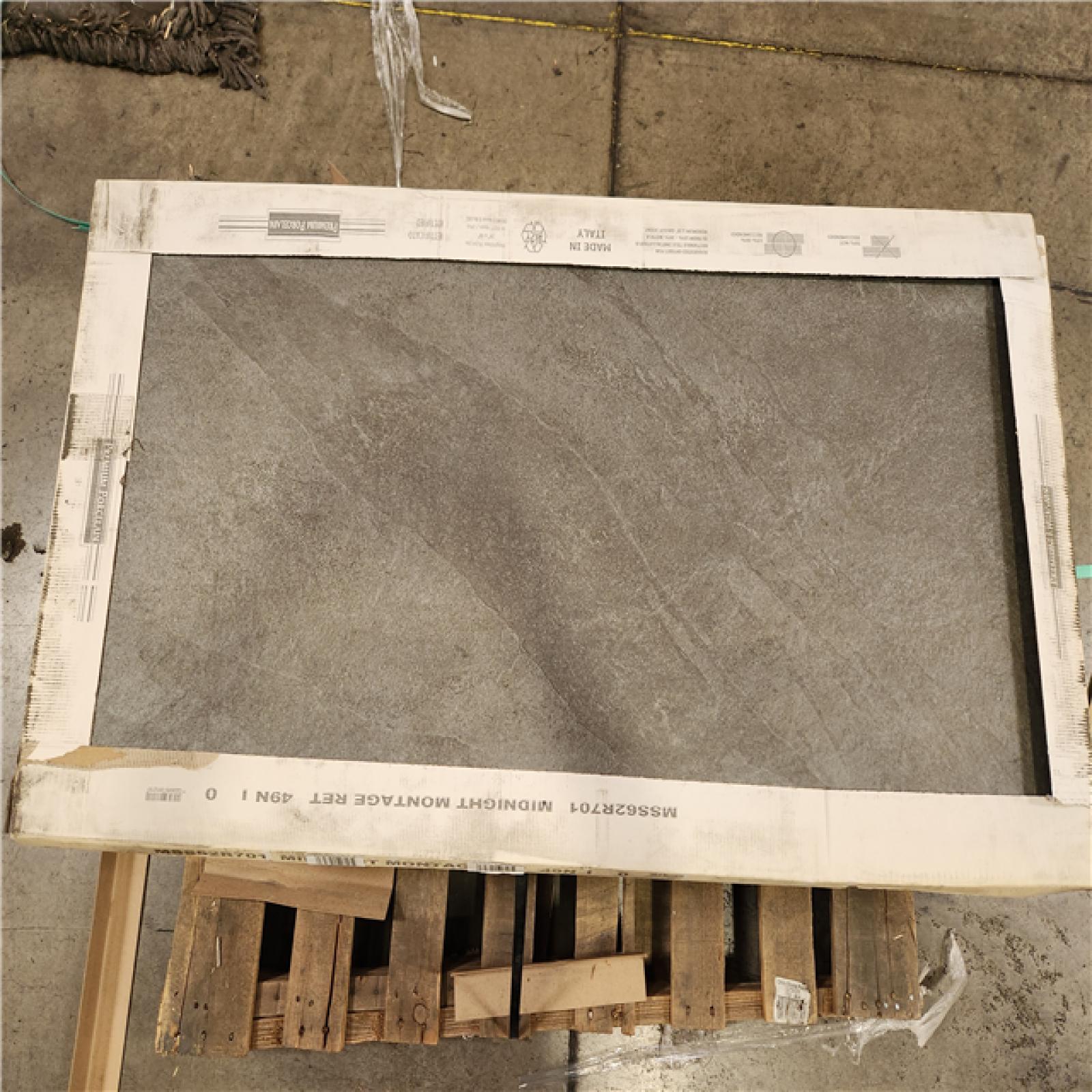 Phoenix Location MSI Stellar Ebony 24 in. x 48 in. Matte Porcelain Stone Look Floor and Wall Tile (288 sq. ft.18 Case)