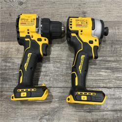 AS-IS DEWALT ATOMIC 20-Volt MAX Lithium-Ion Cordless Combo Kit
