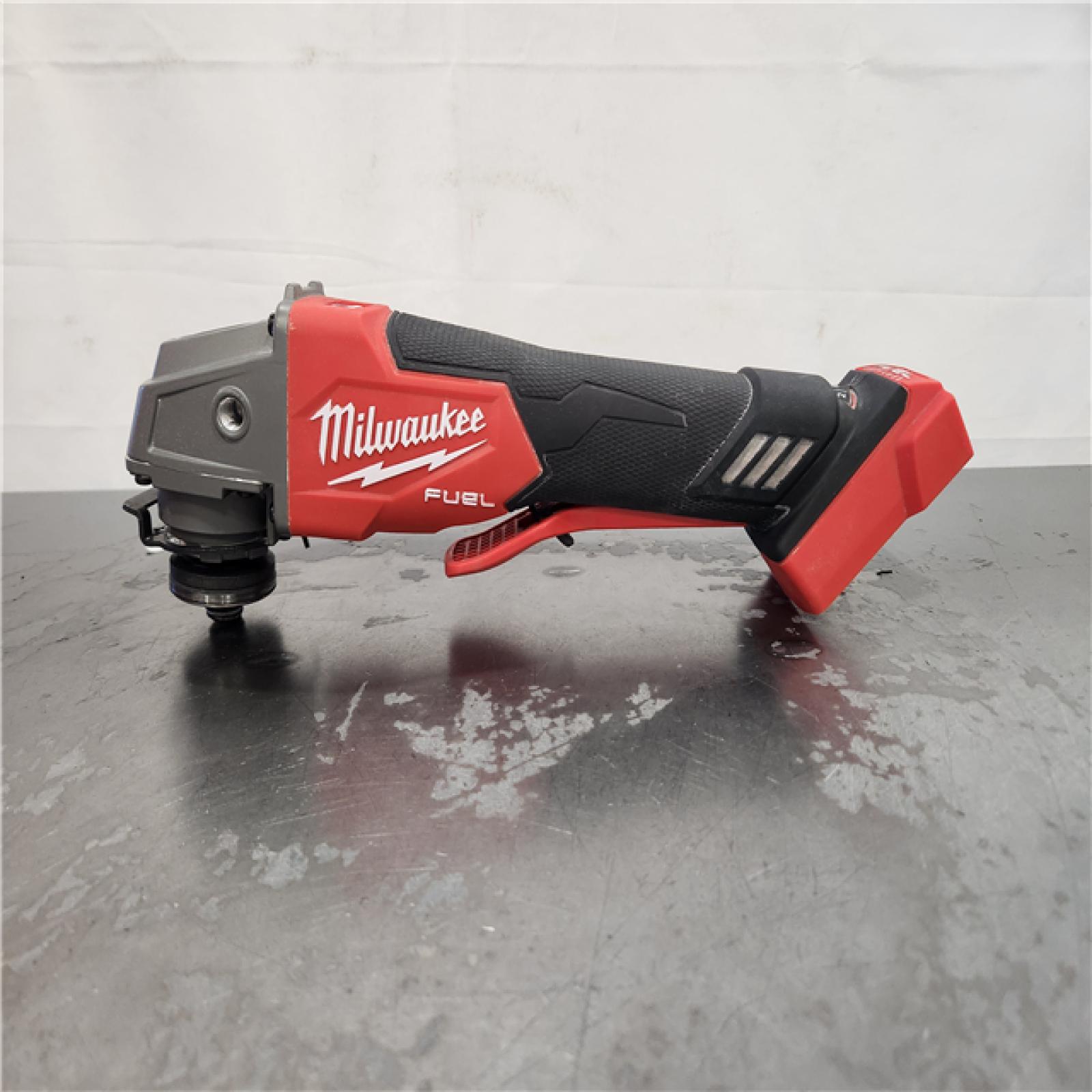 Milwaukee FUEL 18V Lithium-Ion Brushless Cordless 4-1/2 in./5 in. Grinder with Variable Speed & Paddle Switch (Tool-Only)