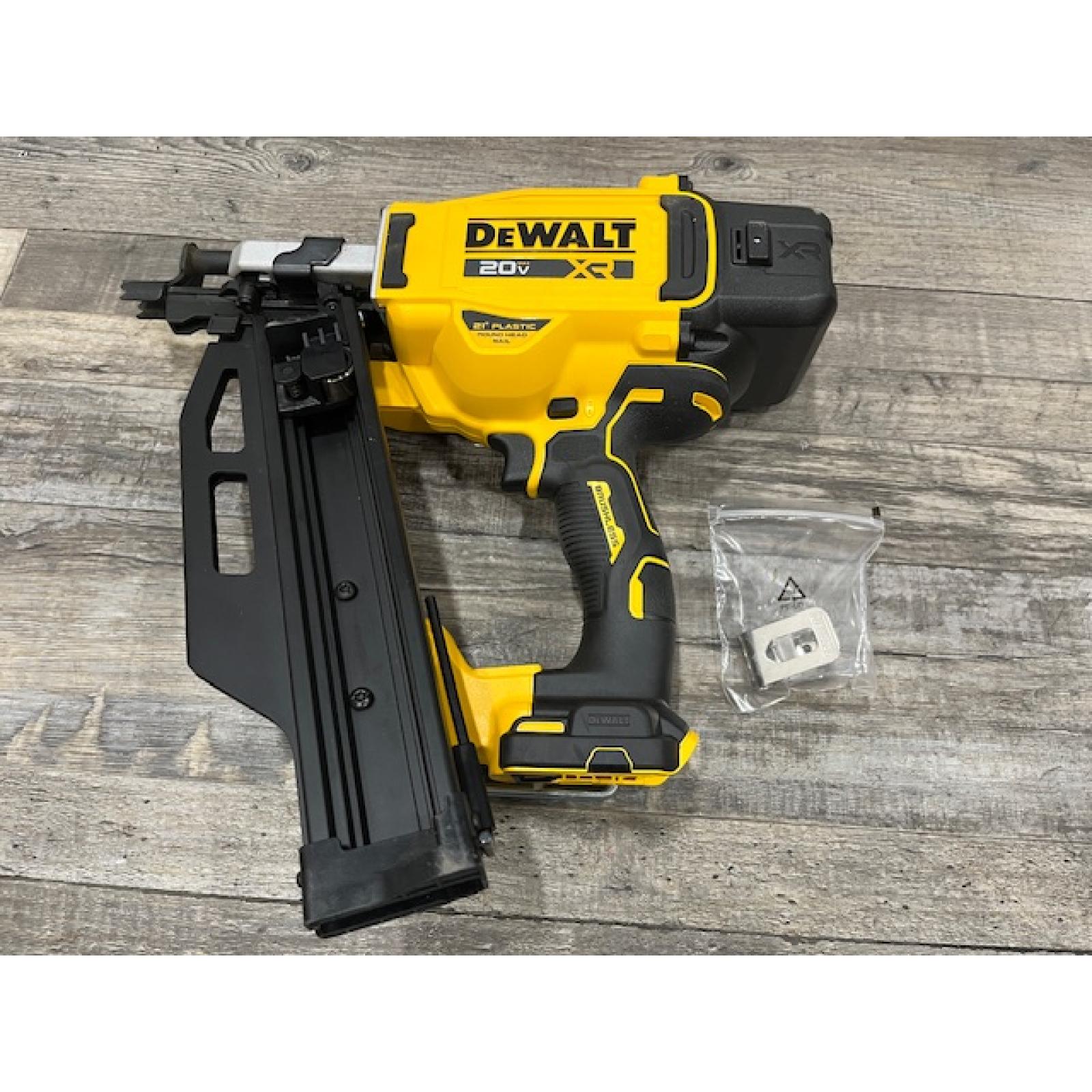 AS-IS DEWALT 20-Volt 21° Cordless Framing Nailer (Tool-Only)