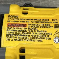 AS-IS DEWALT 20V XR Lithium-Ion Cordless 2-Tool Combo Kit