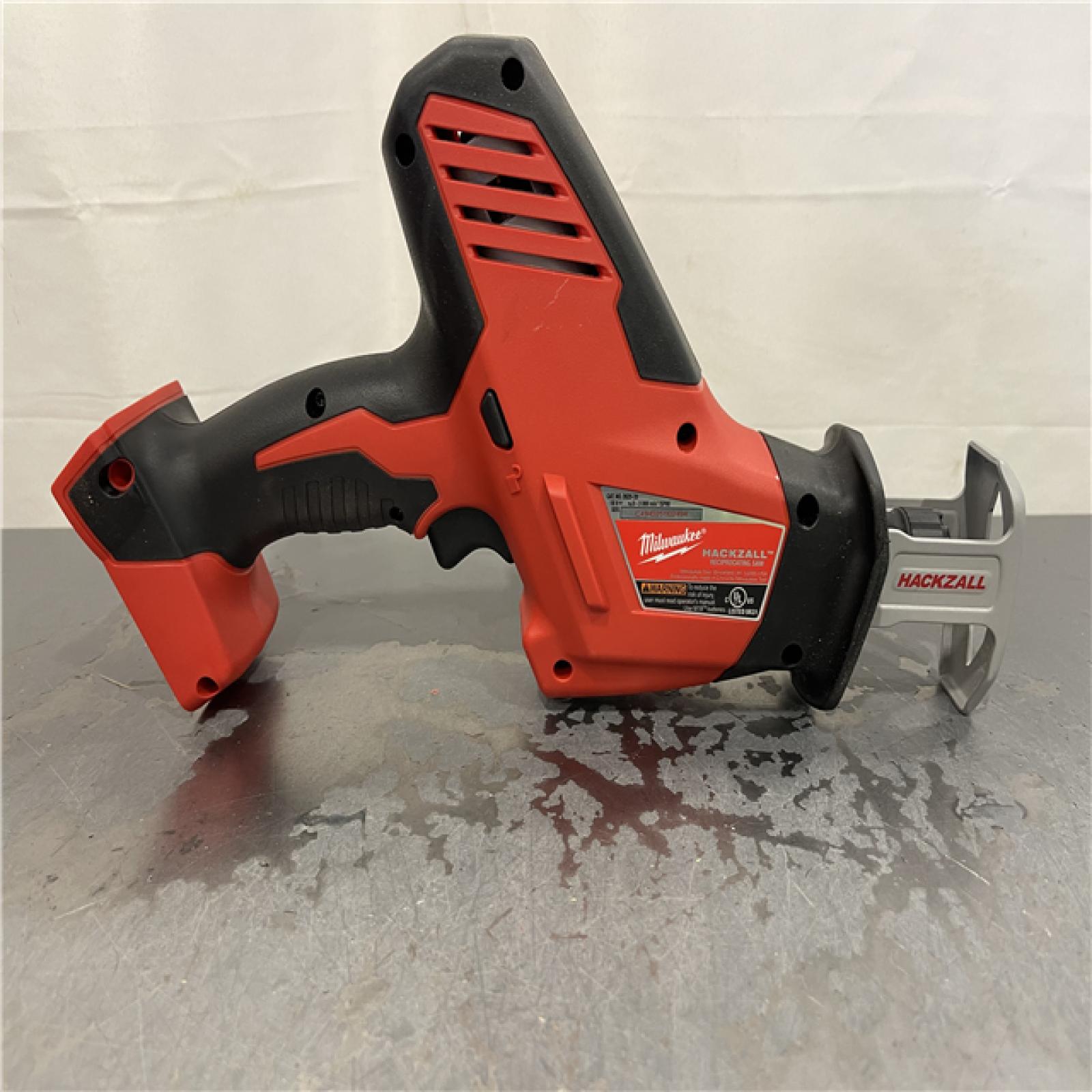 AS-IS - Milwaukee M18 18V Lithium-Ion Cordless HACKZALL Reciprocating Saw