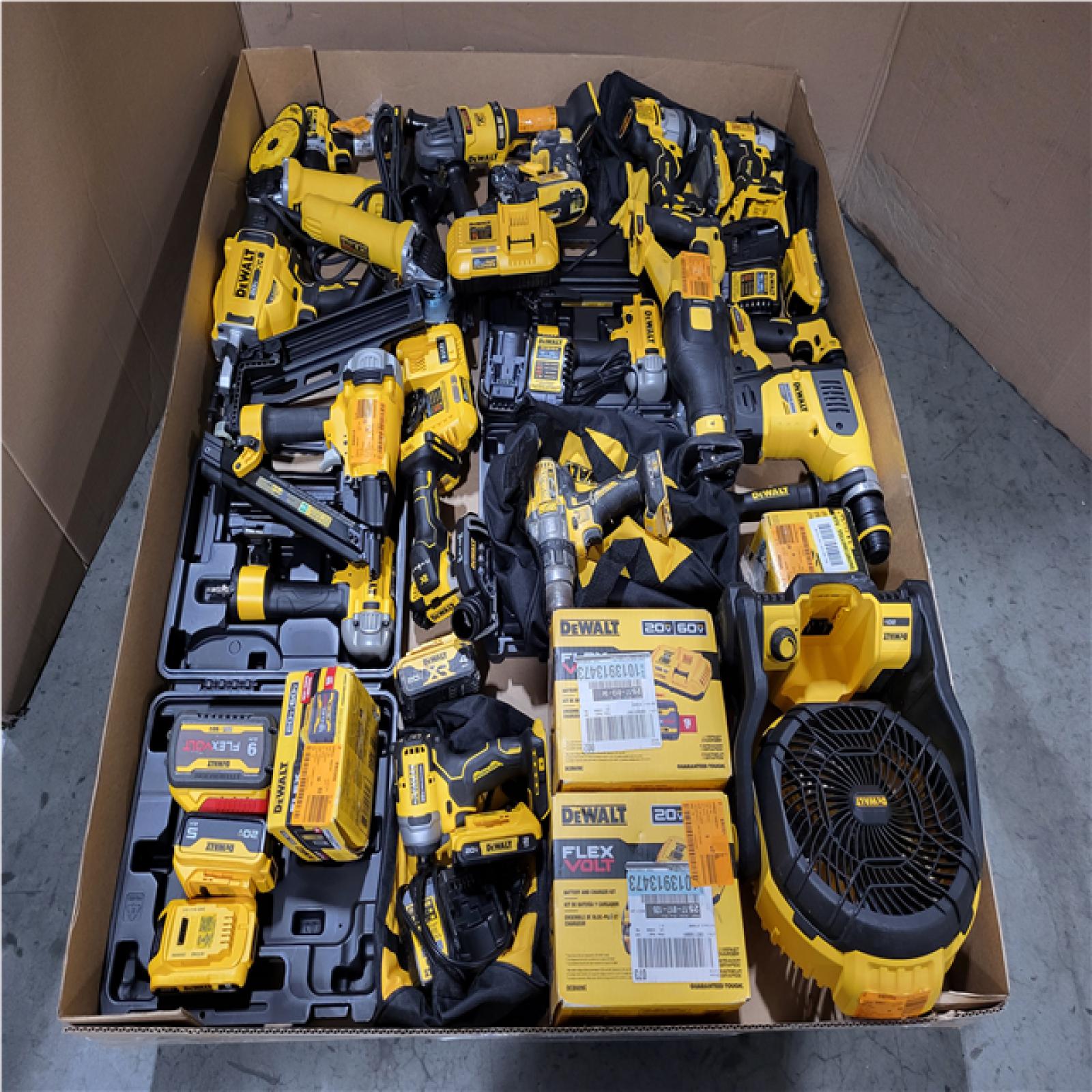 CALIFORNIA AS-IS TOOL PALLET