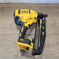 AS-IS DEWALT 20V MAX XR 16-Gauge Electric Cordless Angled Finishing Nailer Kit