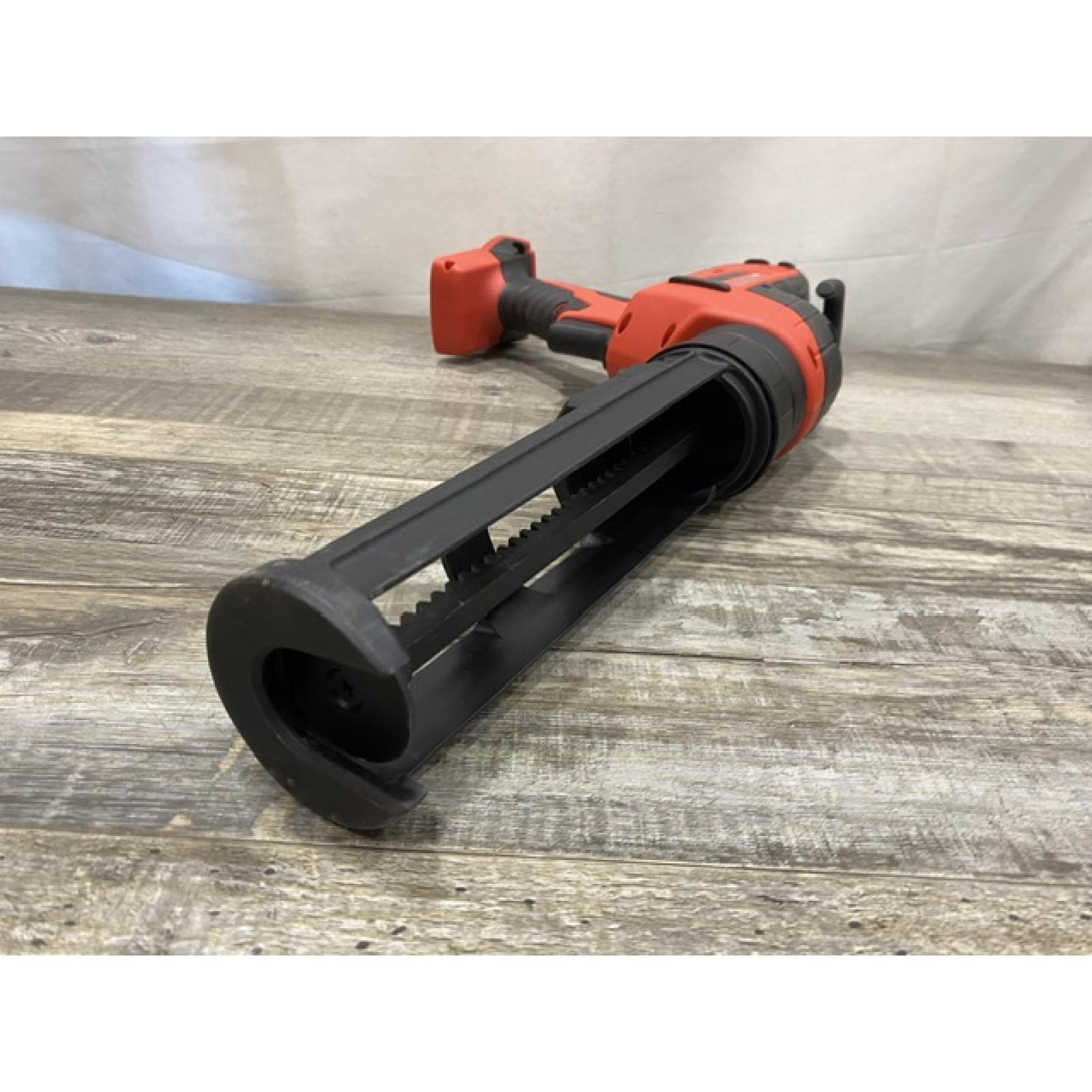 AS-IS Milwaukee 18-Volt Lithium-Ion Cordless 10 oz. Caulk and Adhesive Gun (Tool-Only)