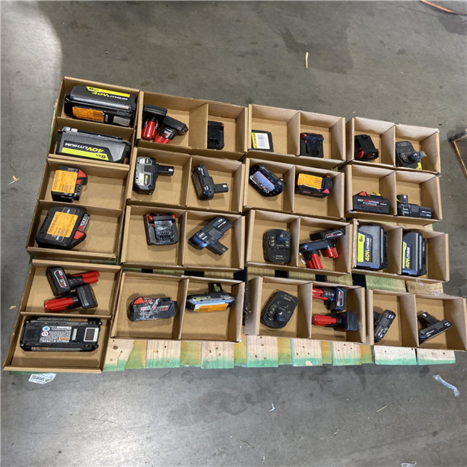 DALLAS LOCATION - AS-IS BATTERY PALLET