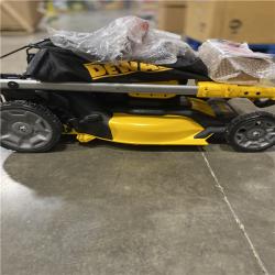 DEWALT 2x20V MAX 21 in. Cordless Battery Powered Self Propelled Lawn Mower Kit with (2) 10 Ah Batteries and Chargers