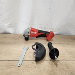 AS-IS- Milwaukee 18V Lithium-Ion Brushless Cordless 4-1/2 in./5 in. Grinder w/Paddle Switch (Tool-Only)