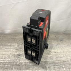 AS-IS Milwaukee Green 100 ft. Cross Line and Plumb Points Rechargeable Laser Level with REDLITHIUM Lithium-Ion
