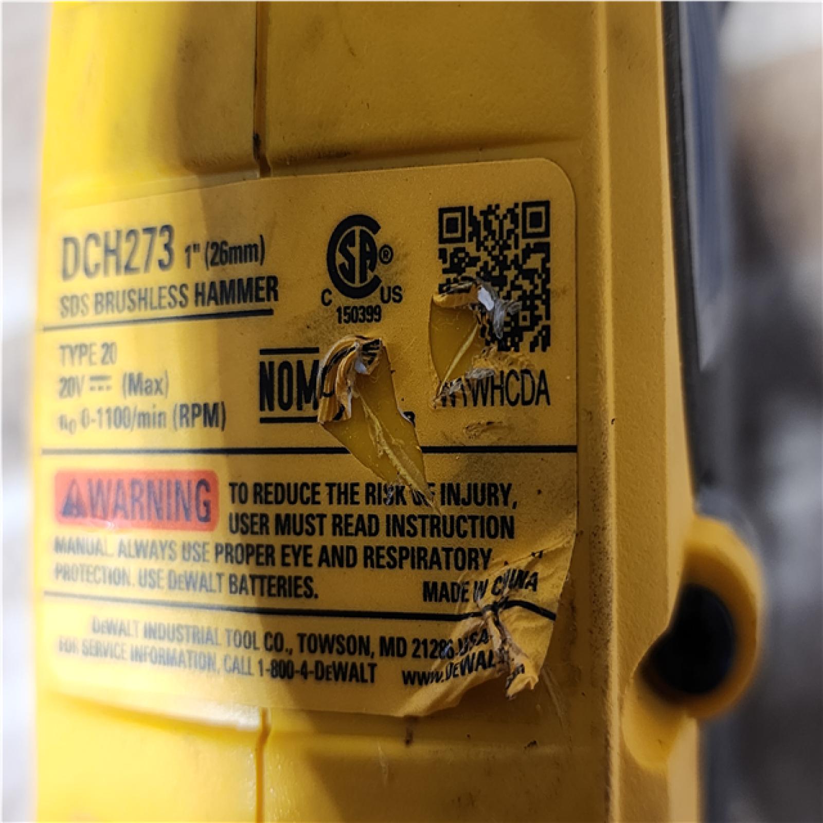 HOUSTON LOCATION - AS - IS DEWALT 20V MAX SDS Rotary Hammer Drill (Tool-Only)