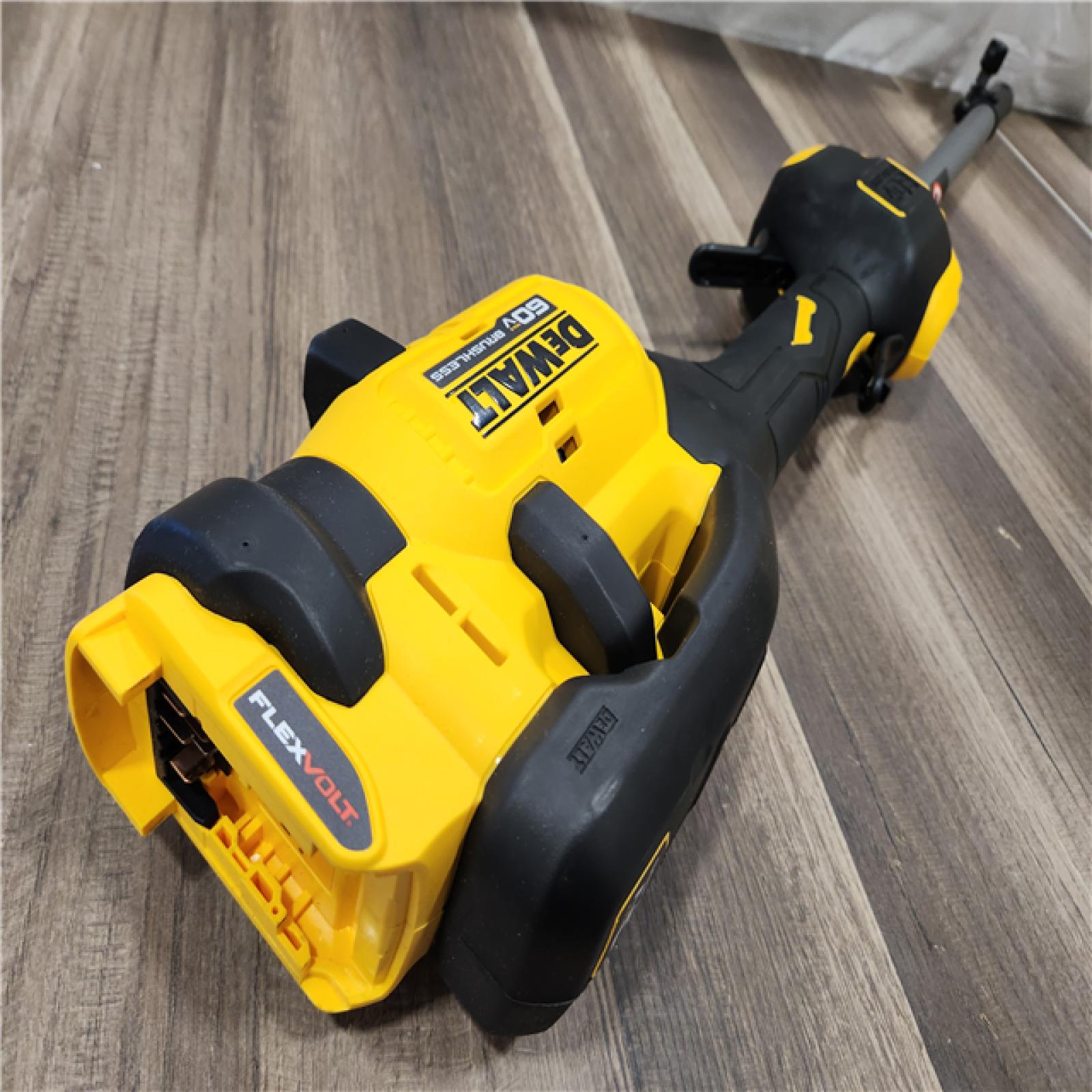 AS-IS- DeWalt FLEXVOLT 60V MAX Brushless Cordless 17-Inch Attachment Capable String Trimmer (Tool Only)