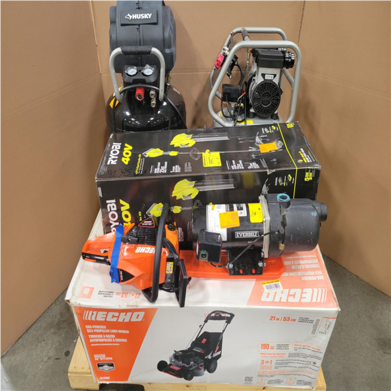 CALIFORNIA AS-IS OUTDOOR POWER EQUIPMENT