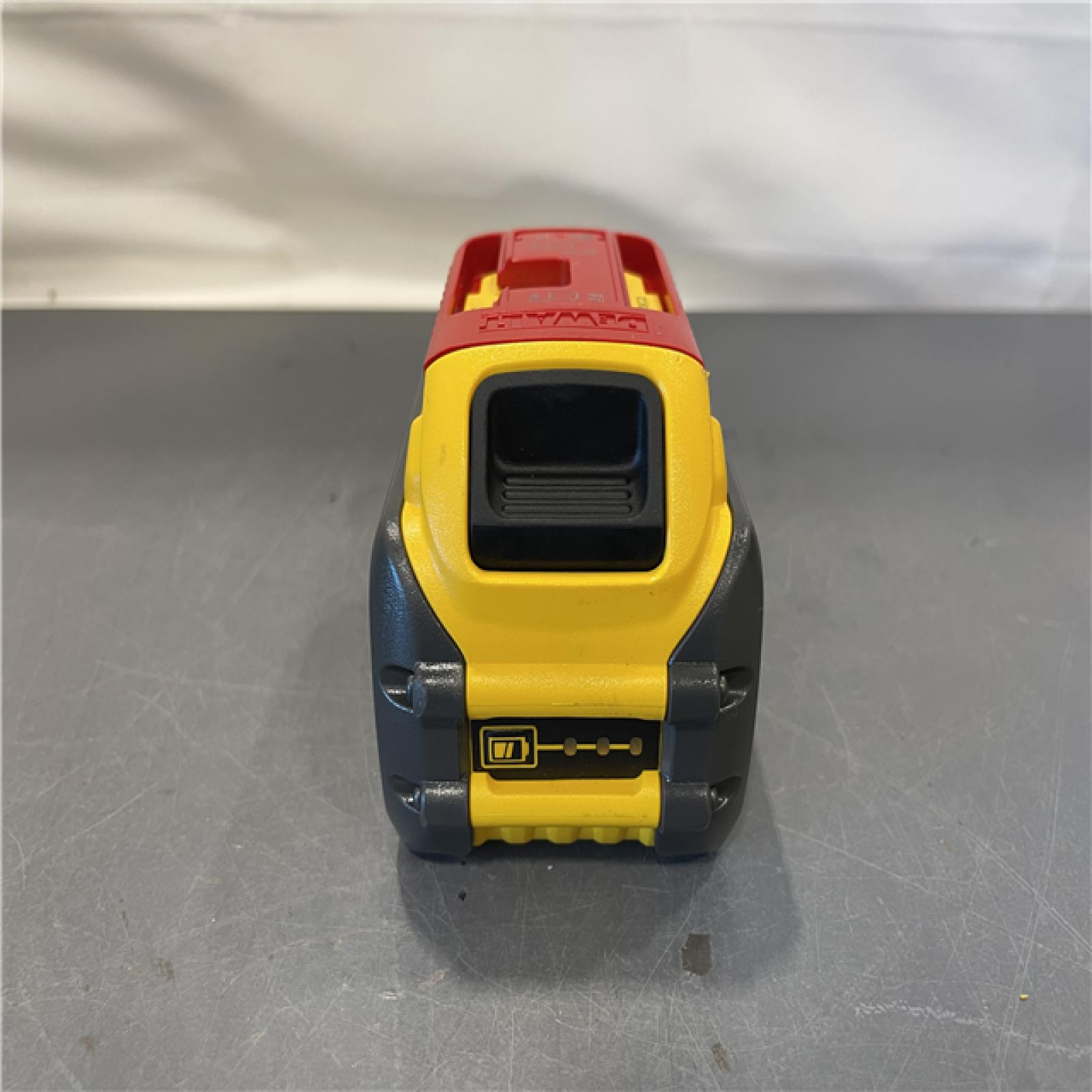 AS-IS - DEWALT FLEXVOLT 20V/60V MAX Lithium-Ion 6.0Ah Battery Pack with 6 Amp Output Charger