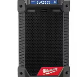 DALLAS LOCATION- NEW!- Milwaukee M12 12V Cordless Bluetooth/AM/FM Jobsite Radio with Charger