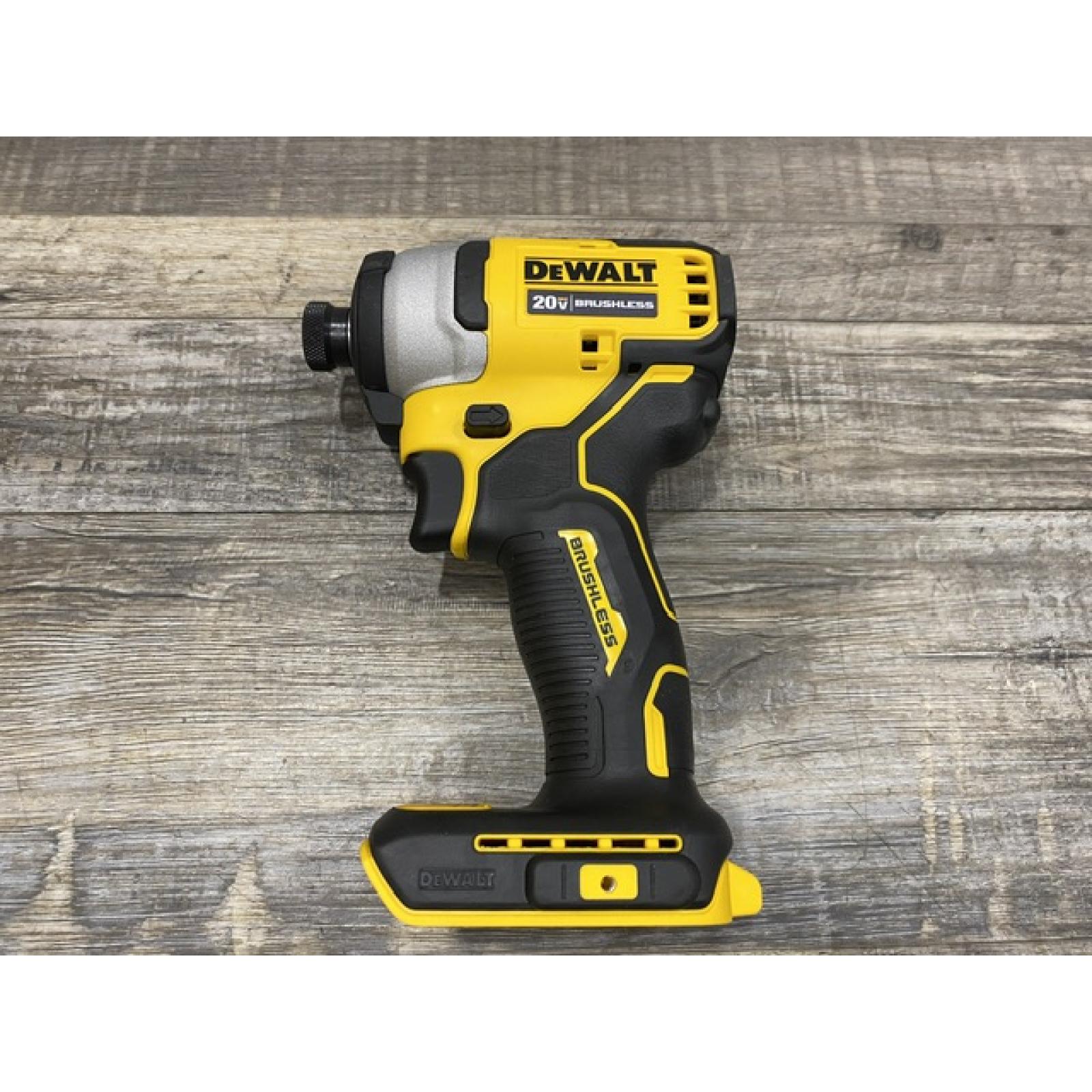 AS-IS DEWALT Atomic 20V Max Lithium-Ion Brushless Cordless Compact 1/4 in. Impact Driver Kit