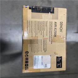 NEW! - Denon AVR-X1700H 7.2 Channel AV Receiver - 80W/Channel, Advanced 8K HDMI Video w/eARC, Dolby Atmos, DTS:X, Built-in HEOS, Amazon Alexa Voice Control