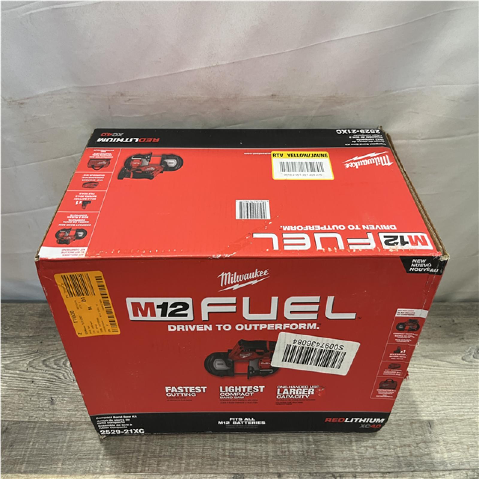 NEW - Milwaukee FUEL 12V Lithium-Ion Cordless Compact Band Saw XC Kit