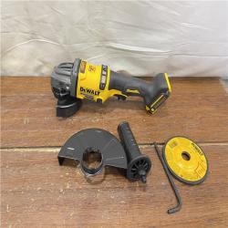 AS-IS DEWALT 60V MAX Cordless Brushless 4.5 in. to 6 in. Small Angle Grinder with Kickback Brake (Tool Only)
