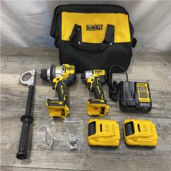 AS-IS DEWALT 20V MAX Lithium-Ion Cordless 2-Tool Combo Kit